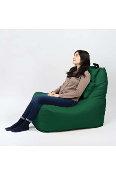 Pufrelax Fotoliu puf, Miraggio, perna inclusa, material impermeabil, Verde