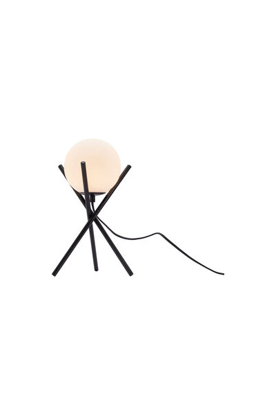 Braytron LAMPA DE MASA S013T-1H-1xG9-OPAL NEGRU STICLA