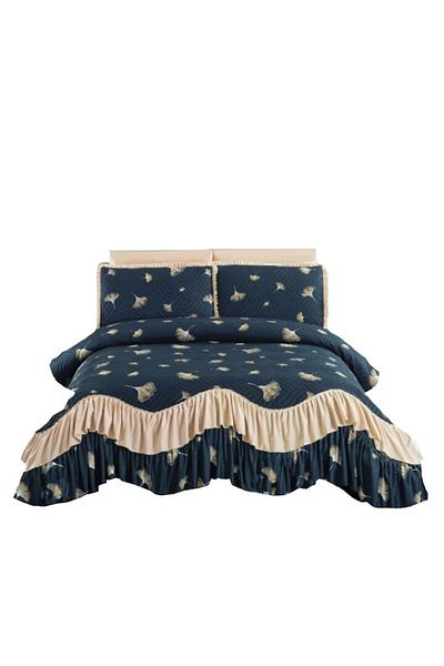 Alessandro DESIGN Set Cuvertura pentru Pat Dublu 220x270cm si 2 Fete de Perna 50x70cm, Poliester, 3 Piese