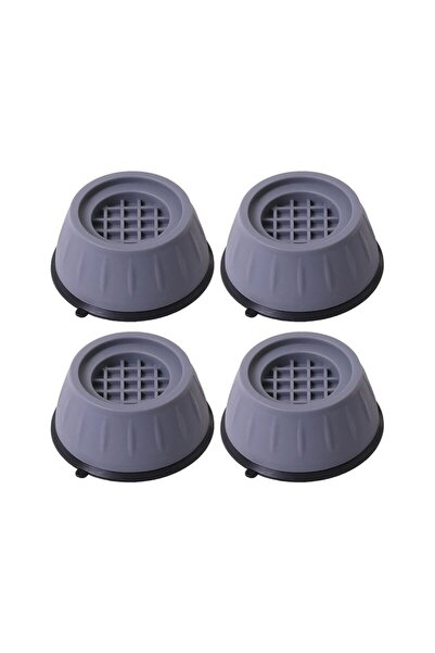 NEXTLY Set 4 Antislip Feet for Washing Machines, Dryers, Refrigerators, Furniture, Anti-Vibration, N