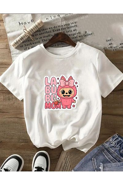 herkesemoda Printed Basic T-Shirt