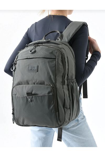 eflanmoda 571 Collections Multi-Compartment Medium Backpack