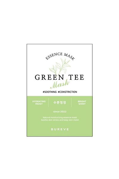 BUREVE Pureve Essence, Green Tea Mask, Mask 1