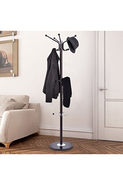 OEM Metal coat rack with stand, 178 cm, marble base