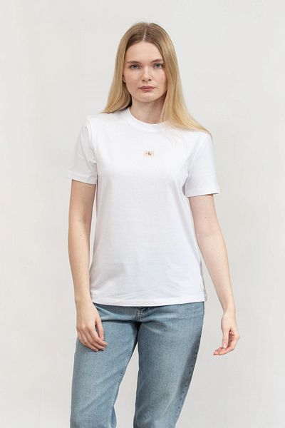 VibeGaia Ckl Women's Minimal White Regular Fit T-Shirt