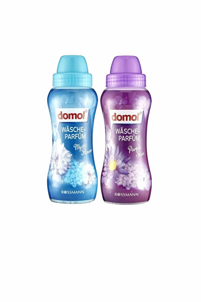DOMOL Çamaşır Parfümü Mistik Çiçekler 210 gr + Çamaşır Parfümü Purple Stars 210 gr