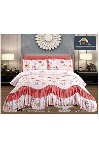 Alessandro DESIGN Set Cuvertura pentru Pat Dublu 220x270cm si 2 Fete de Perna 50x70cm, Poliester, 3 Piese, CVP04