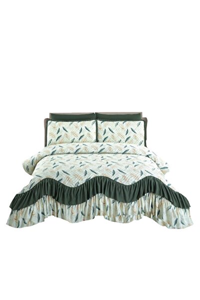 Alessandro DESIGN Set Cuvertura pentru Pat Dublu 220x270cm si 2 Fete de Perna 50x70cm, Poliester, 3 Piese, CVP11