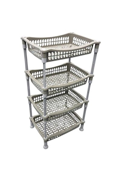 OEM Raft de bucătărie cu 4 rafturi Sultan, 70x41x29 cm, dreptunghiular, plast...