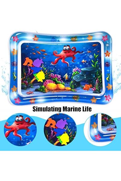 Toybox Inflatable Tummy Time Water Mat Heart Shaped 63x63cm