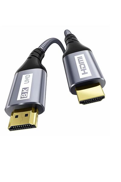 Gardien HDMI cable 8K, 1m, compatible with Xbox, PS5, TV, gray