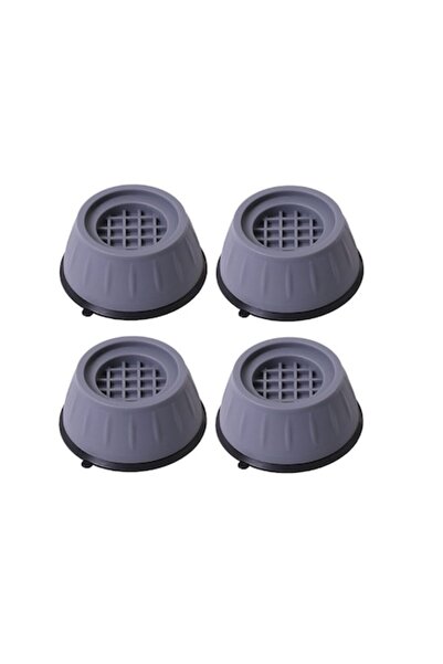 OEM Set 4 Feet/Supports for Washing Machine, Fridge, Dryer - Anti-vibration, Anti-slip, Noise Reduction