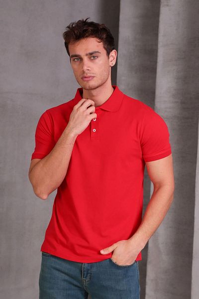 Aymood Tricou pentru bărbați, slim fit, din bumbac, cu textura moale, din țesătură respirabilă