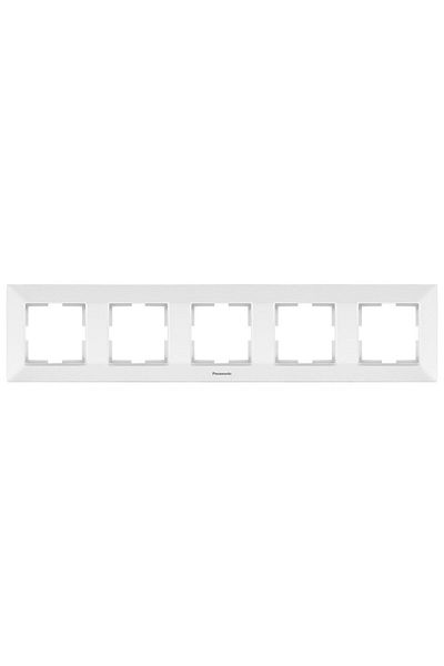 PANASONIC Cadru orizontal 5 alb Arkedia Slim