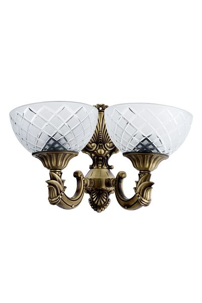 HubRom Aplica HubRom, YENI LOST 5102-3040-52 40x40xHmax25 cm 2xE27-60W Antiq