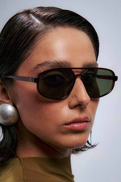 Bilge Karga Robert Brown Green Sunglasses