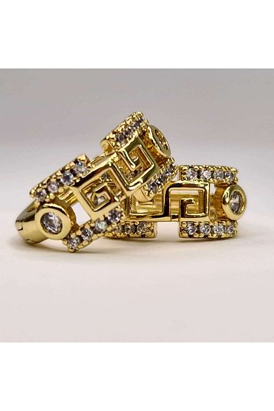 My Bijoux Cercei placati cu aur Aylin