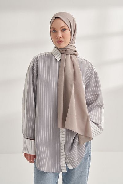 ARMANDA Seher a Pattern Shal - Mink