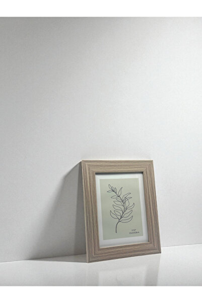 CİHO 13×18 cm Glass Decorative Beige Contrast Photo / Memory Frame