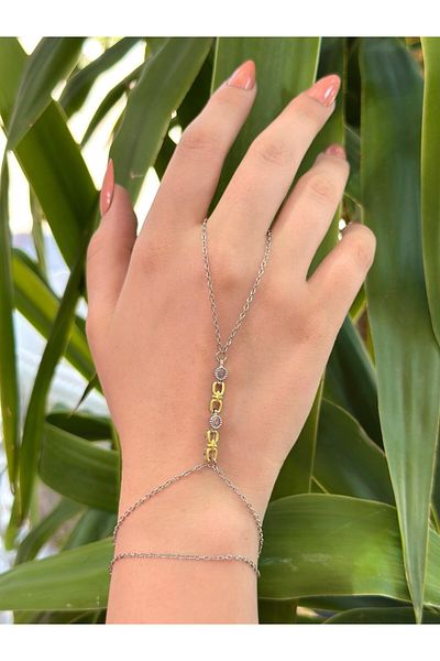 BY YASİN TOPÇU Double Tone Hand Chain Steel