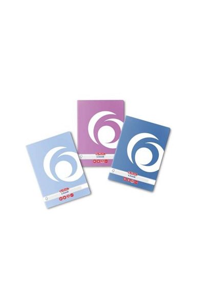Herlitz Caiet Rainbow A4, Culoare Multicoloră, Material Hârtie, 48 de Coli, Format Grilă