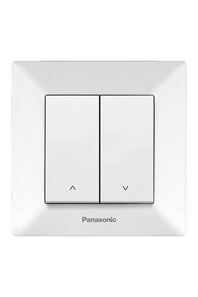 PANASONIC Întrerupător pentru jaluzele Arkedia Alb