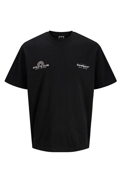 Jack & Jones Men's Chest and Back Printed T-Shirt - Athletico