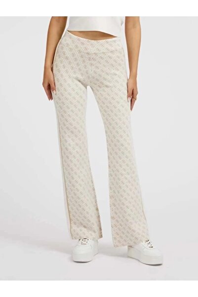 Guess 4g Logolu İspanyol Paça Pantolon W3YB38Z37K0