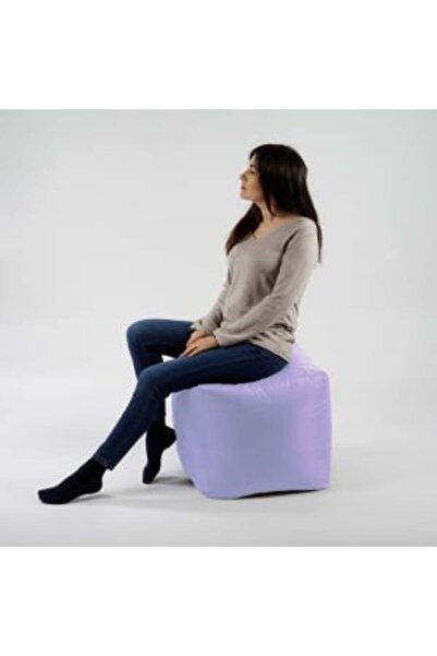 Pufrelax Taburet Cub XL Pufrelax, material impermeabil, Lilac