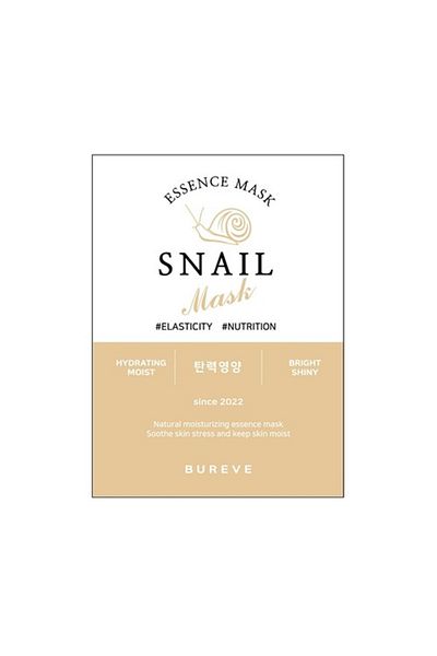 BUREVE Pureve Essence, Snail Extract Mask, Mask 1