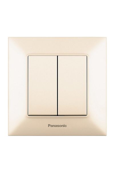 PANASONIC Întrerupător simplu 10AX 250V bej Arkedia Slim
