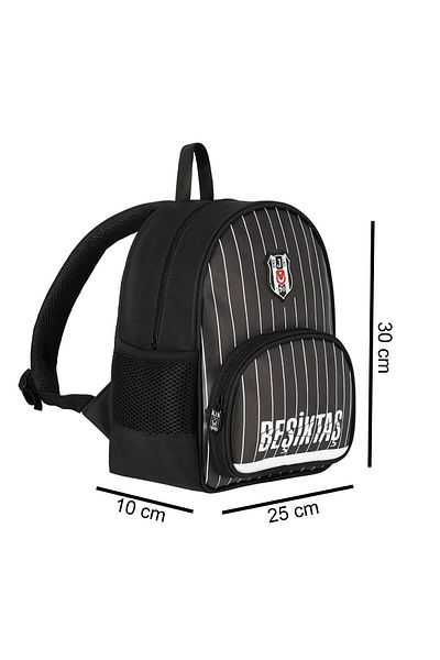 Beşiktaş 2 Compartment Thin Stick Faux Leather Kindergarten School Backpack (25353)