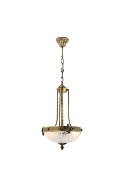 HubRom Lustra HubRom, YENI LOST 5001-3040-52 30x30xHmax80 cm 3xE14-40W Antiq