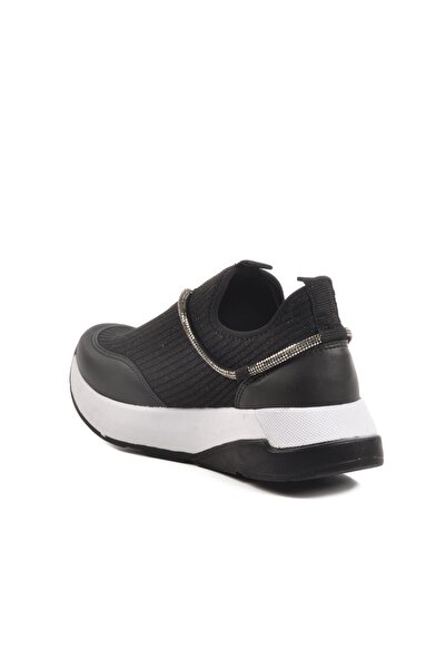 WALKWAY 702498 Z Pantofi casual de damă, alb-negru