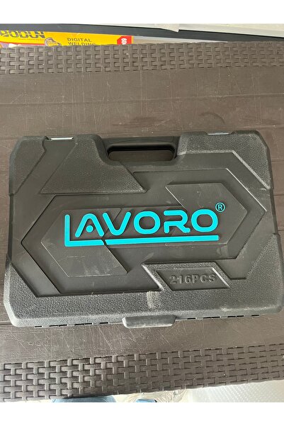 Lavoro 216 Parça Lokma Takımı 72 Diş Eğik Cırcır