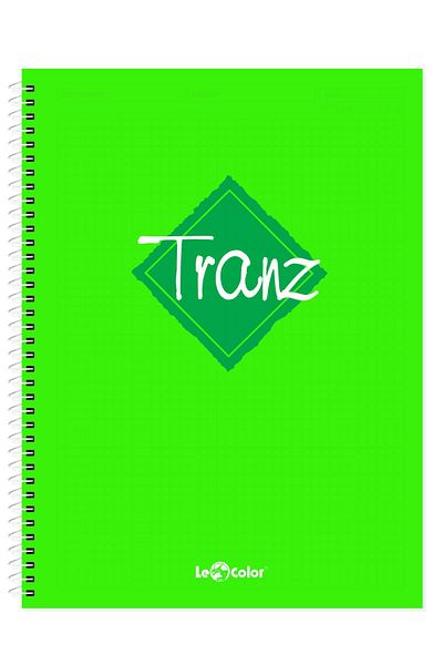 Le Color A4 Notebook Checkered Green Tranz 200 Syf