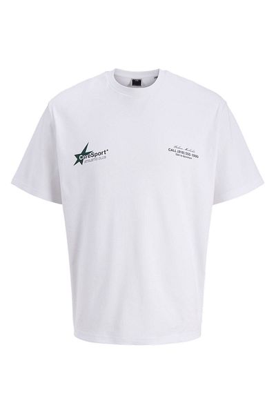 Jack & Jones Men's Chest and Back Printed T-Shirt - Athletico