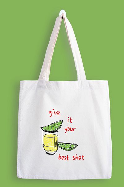 designedfy Best Shot Waterproof Printed Cloth Bag, Tote Bag
