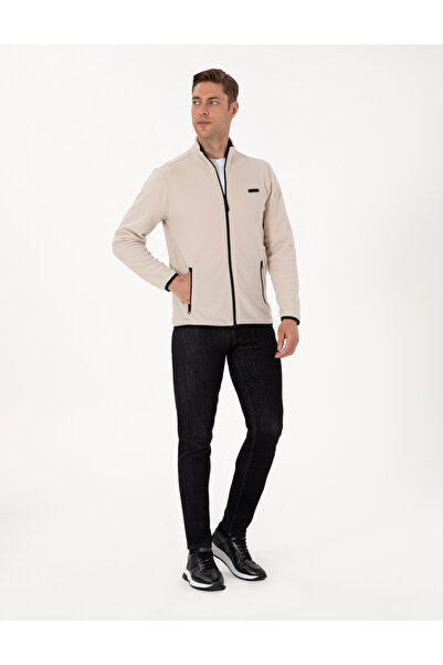 Pierre Cardin Taş Regular Fit Polar Hırka 50314014-VR049