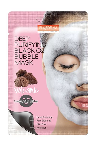 Purederm قناع الفقاعات لتنظيف الوجه