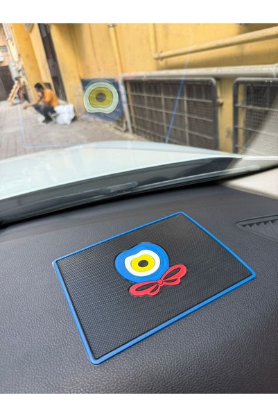 OTO SÜSLEN İSTANBUL Evil Eye Bead Torpedo Anti-Slip Pad