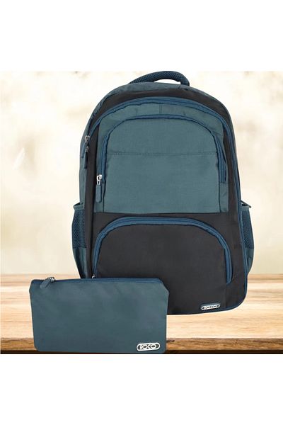 Roco 2 Tone Mix Backpack with Accessory