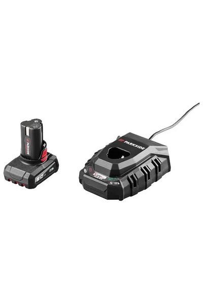 PARKSIDE PERFORMANCE®PPBSSA Smart screwdriver/drill with 12V/5Ah battery, 6A charger