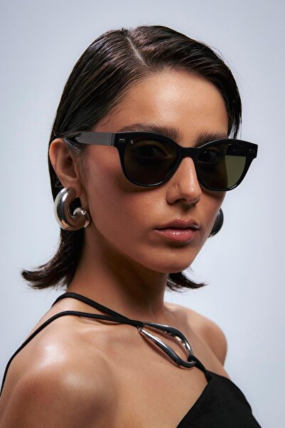 Bilge Karga Edson Black Green Sunglasses