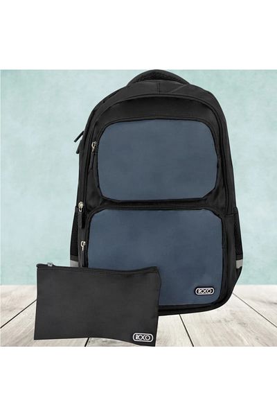 Roco Basic 2 Tone Mix Backpack with Accessory