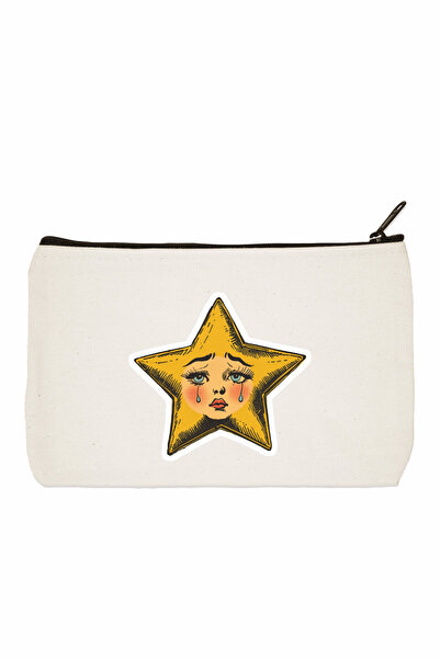 designedfy حقيبة مكياج - اللون البيج