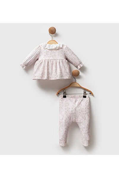 Cassiope Baby Floral Patterned Double Set