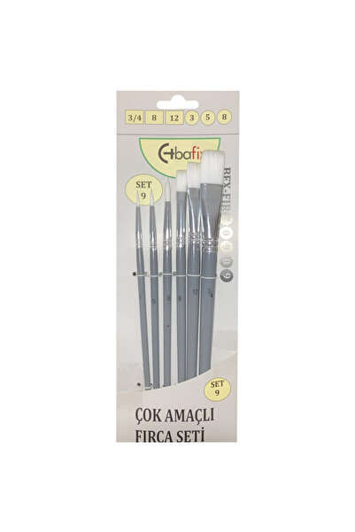 Bafix Комплект многофункционални художнически четки от 6 части (3-5-8-3/4-8-1...