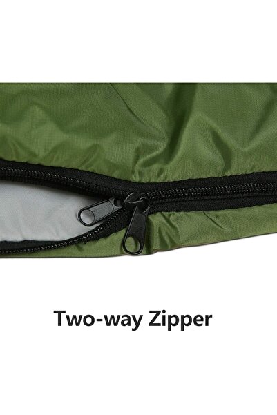 gaman Evolite Pro Sq Sleeping Bag 0 ° 3D Hollow Fiber, Silicone Fiber