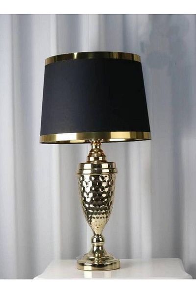 Al Saada Home Metal Floor Lamp - Gold